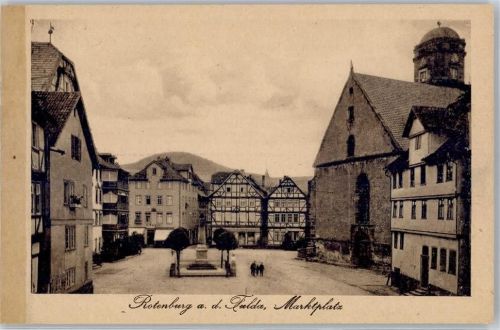 Rotenburg Marktszene