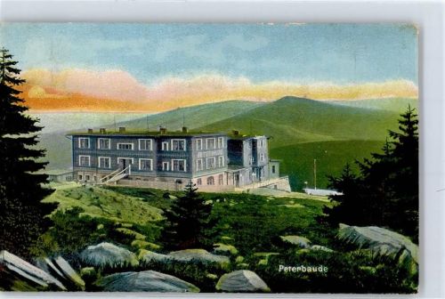 Hirschberg im Riesengebirge 1919 Peterbaude