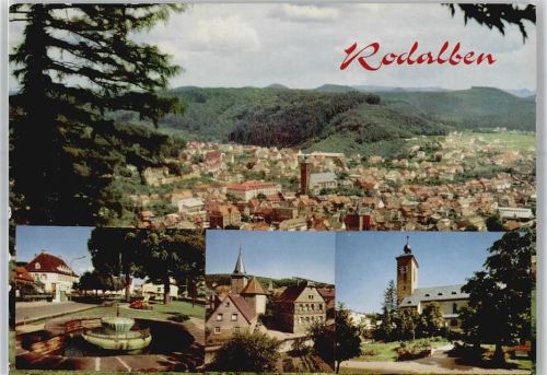 Rodalben Brunnen Kirche
