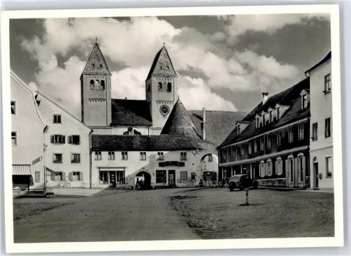 Steingaden Marktplatz Kirche