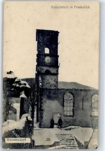 Vexaincourt 1915 Schlachtfeld