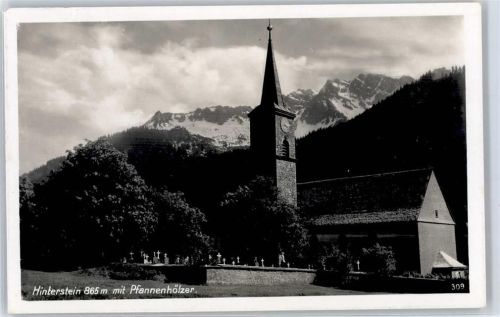 Hinterstein Pfannenhölzer Kirche