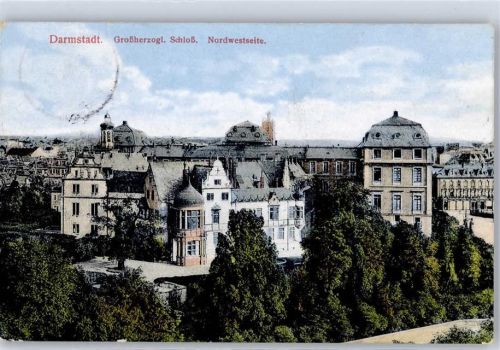 Darmstadt Schloß Nordwestseite
