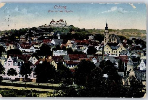 Coburg Blick von der Kapelle