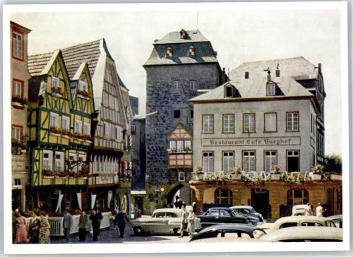 Linz Burgplatz Gasthaus Cafe Burghof