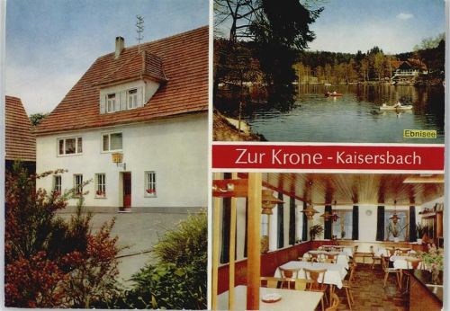 Kaisersbach Gasthaus zur Krone