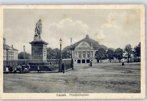 Kassel Friedrichsplatz Denkmal