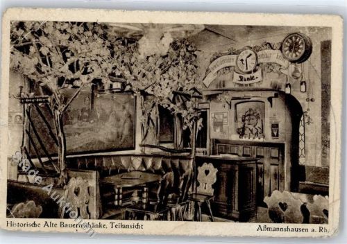 Assmannshausen Gasthaus alte Bauernschänke