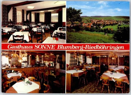 Riedböhringen Gasthaus Sonne Innen