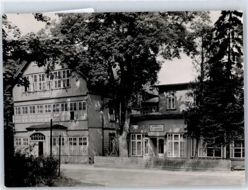 Elend FDGB-Erholungsheim Gasthaus Waldmühle
