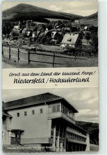 Niedersfeld Kinderheim Stadt Essen