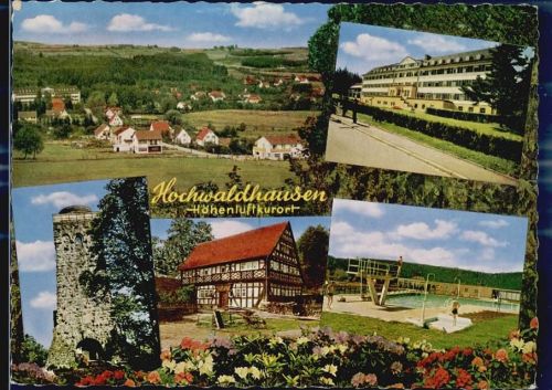 36355 W6424 Hochwaldhausen - Schwimmbad Schloss