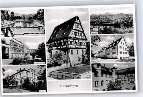 73033 W7320 Göppingen - Schwimmbad Krankenhaus Schloß