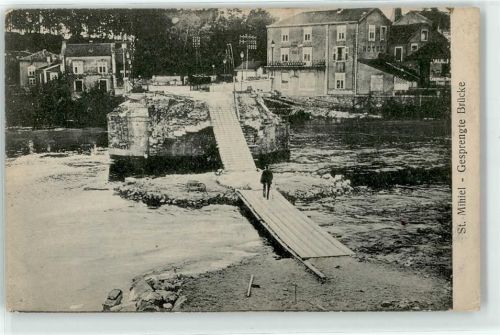 Saint-Mihiel Gesprengte Brücke
