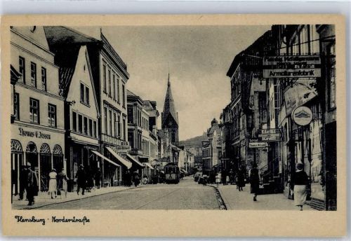 24937 W2390 Flensburg - Nordersstrasse Kirche