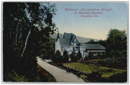 Elberfeld Gasthaus Bergisches Nizza