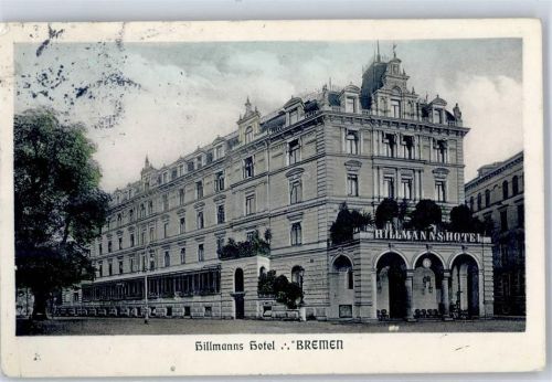 Bremen 1909 Hotel Hillmann