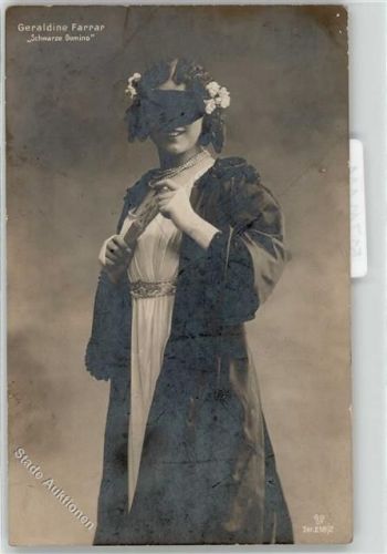 Farrar, Geraldine Schwarze Domino