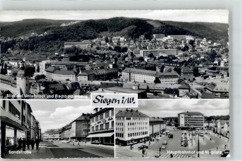 Siegen 1964 Bahnhof