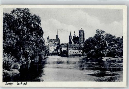 Breslau 1939 Stadtinsel Kirche