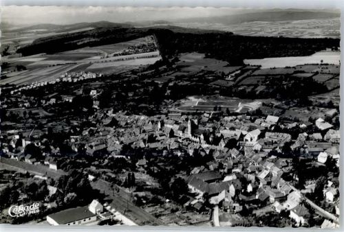 Bad Gandersheim 1953 Fliegeraufnahme