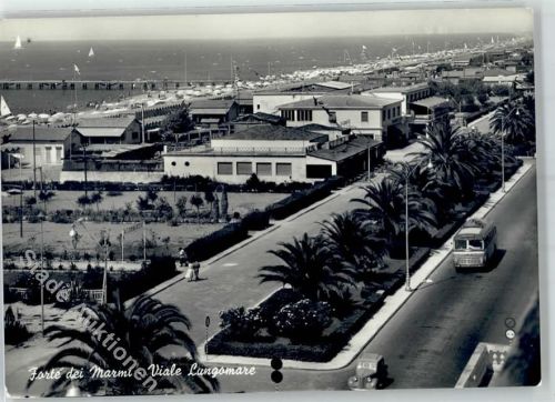 Forte dei Marmi 1959 Strandpromenade Omnibus