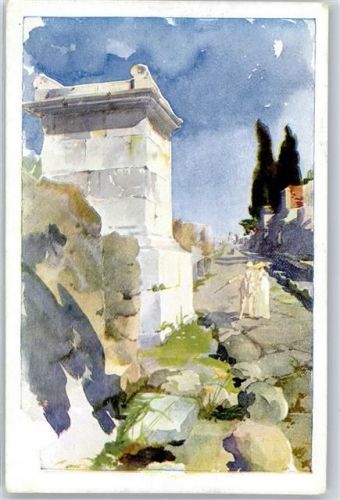 Pompei e Scavi Via delle Tombe fucri la Porta di Ercolano