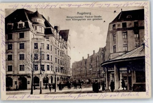 86150 W8900 Augsburg , Bay - Bürgermeister Fischer Straße Brauerei
