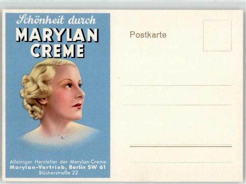 W1000 Kreuzberg Marylan Creme Werbung Kosmetik