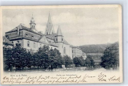 Kirn 1905 Partie am Hahnenbach