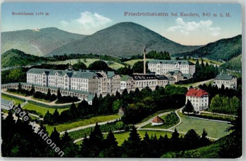 Friedrichsheim Hochblauen Fabrik Kandern