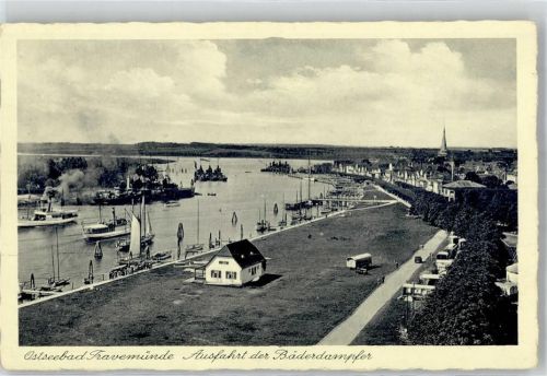 23552 W2401 Travemünde - Bäderdampfer Hafen