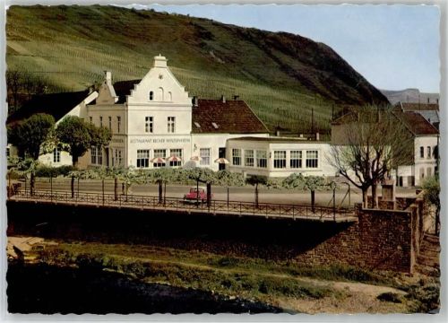 53506 W5481 Rech , Ahr - Auto Gasthaus Winzerverein Herbert Kaltofen