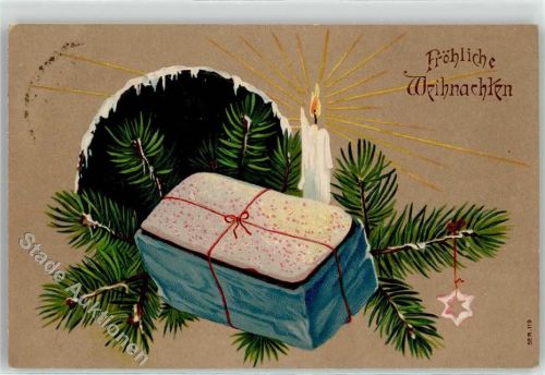 Weihnachten Prägedruck