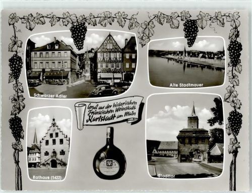 97753 W8782 Karlstadt , Main - Hotel Schwarzer Adler Rathaus