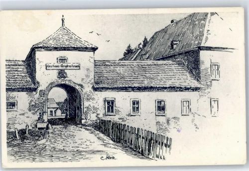 Neu-Isenburg Gasthaus Forsthaus Gravenbruch sign. C.Möritz