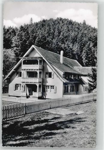 Bonndorf Kindererholungsheim Steinabad
