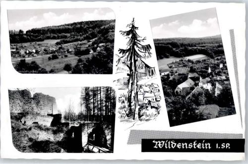 63863 W8751 Eschau , Unterfr - Gasthaus zur Ruine Wildenstein
