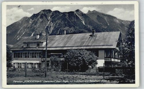 Oberstdorf Pension Schochenhaus Rubihorn Nebelhorn