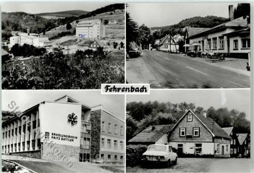 Fehrenbach Sanatorium Fritz Sattler Gasthaus Auto