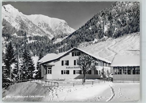 87561 W8980 Oberstdorf - Gasthaus Cafe Kühberg