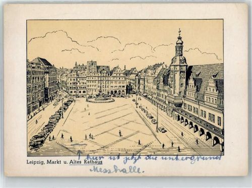 Leipzig Markt Altes Rathaus