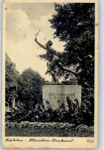 Lutherstadt Eisleben Marathon Denkmal