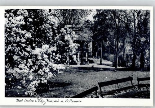 Bad Soden Kurpark Solbrunnen AKU1