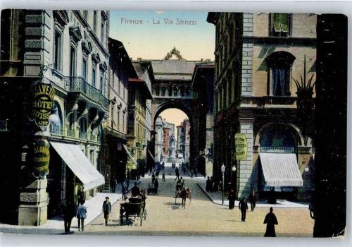 50100 Firenze - La Via Strozzi