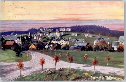 98559 O6055 Oberhof , Thüringen 1915 Künstlerkarte