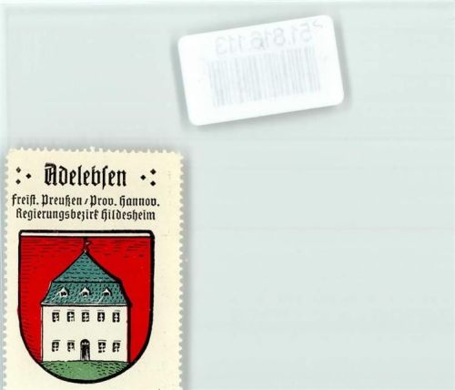 Adelebsen Wappen Sondermarke