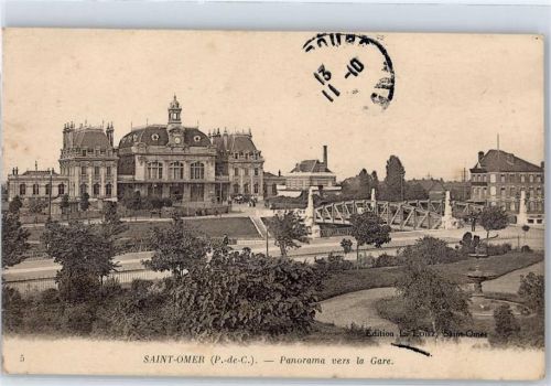 Saint-Omer Panorama vers la Gare
