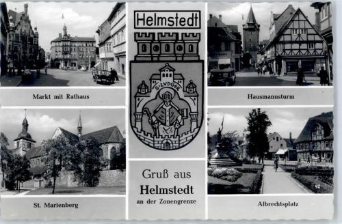 Helmstedt Rathaus Hausmannsturm Albrechtsplatz St. Marienberg