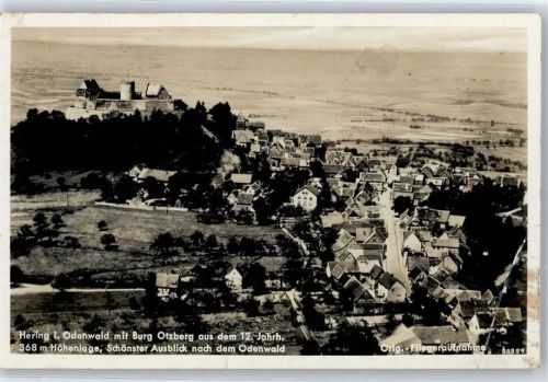 Hering Fliegeraufnahme Burg Otzberg